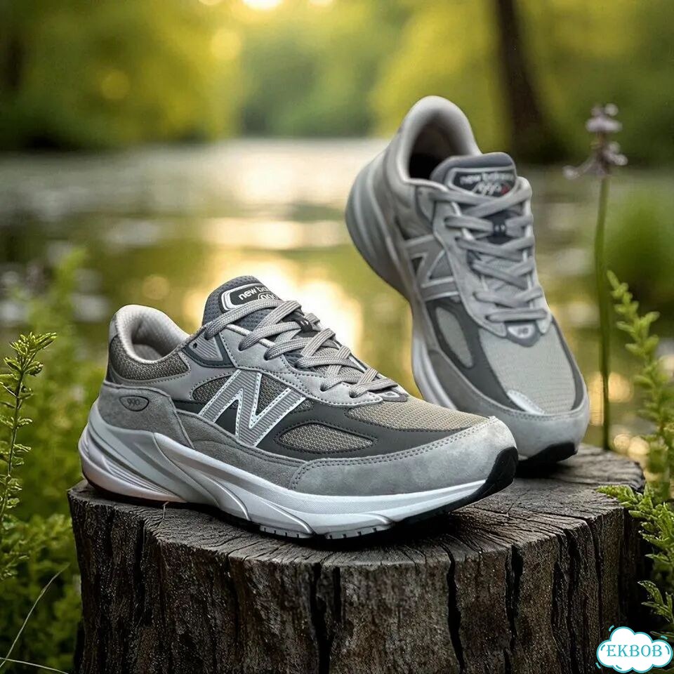 New Balance 990. Флагман комфорта, серый волк фото 1