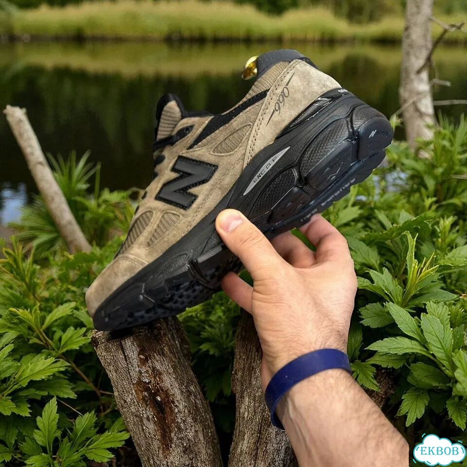 New Balance 990. Кофейная замша, люкс качество фото 1