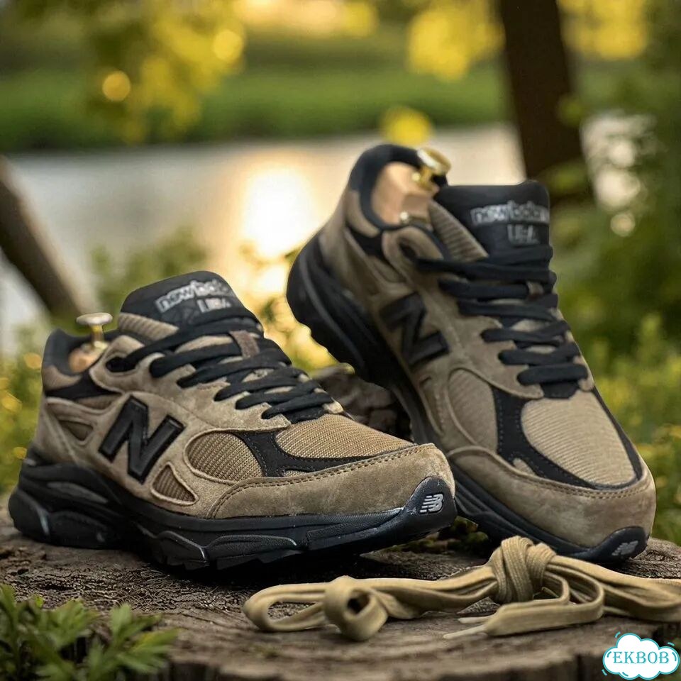 New Balance 990. Кофейная замша, люкс качество фото 5