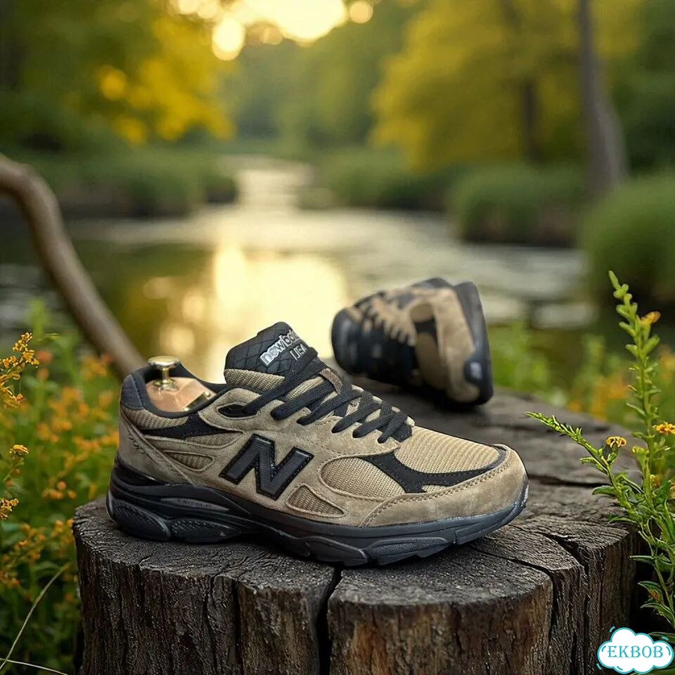 New Balance 990. Кофейная замша, люкс качество фото 6