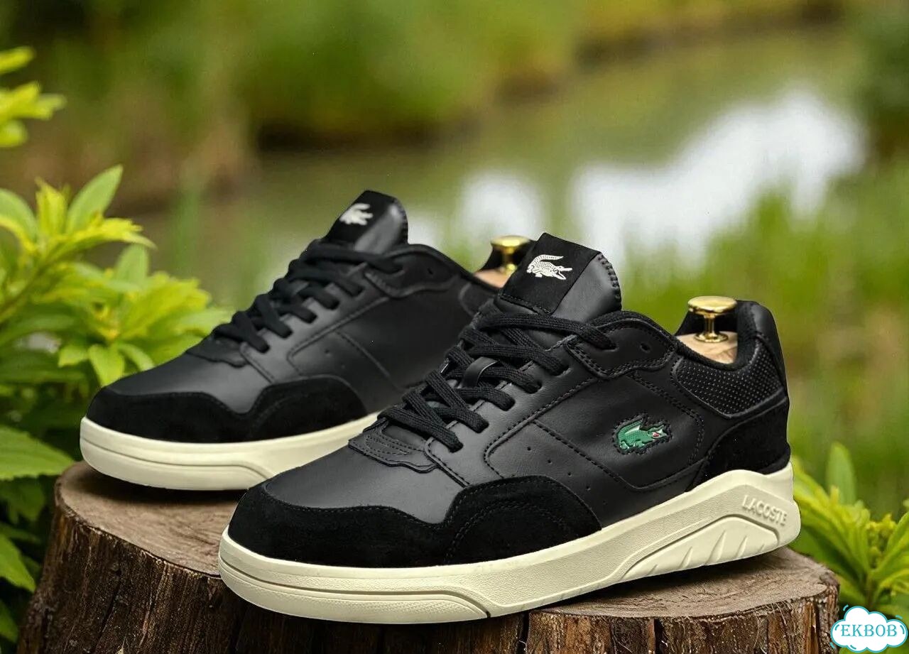 Lacoste Game Advanced. Черный премиум кэжуал фото 1