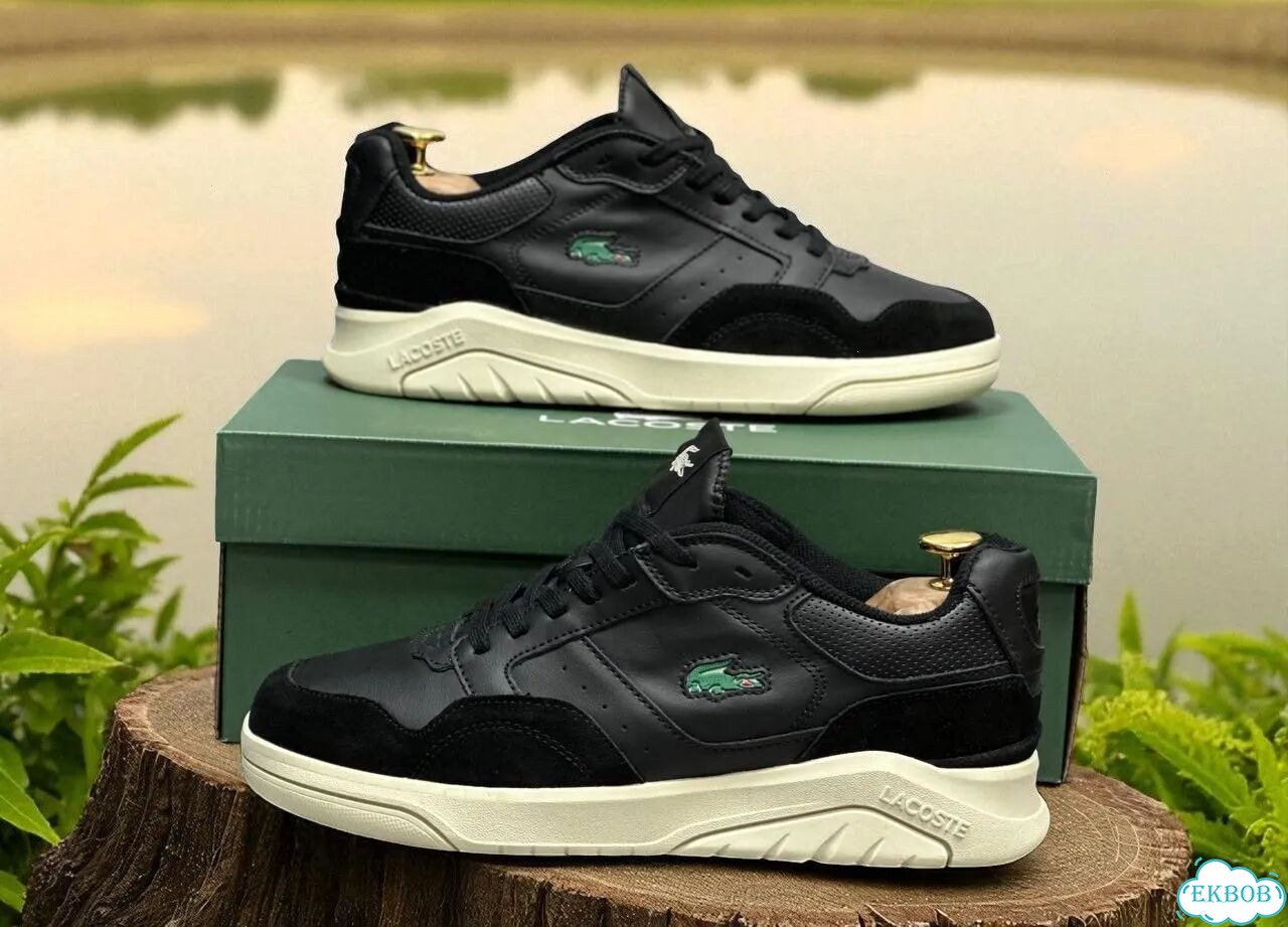 Lacoste Game Advanced. Черный премиум кэжуал фото 3