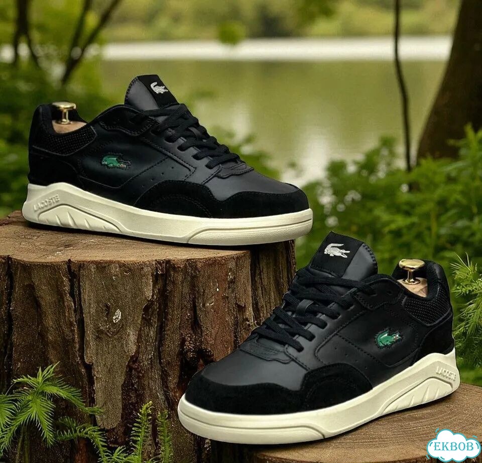 Lacoste Game Advanced. Черный премиум кэжуал фото 6