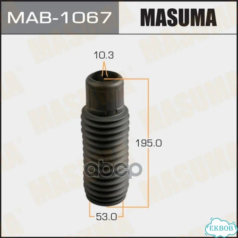 Пыльник амортизатора MAB1067 Masuma фото 1
