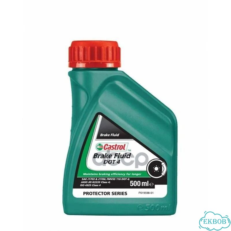 Жидкость тормозная Brake Fluid DOT 4 0,5L 15CD18 фото 1