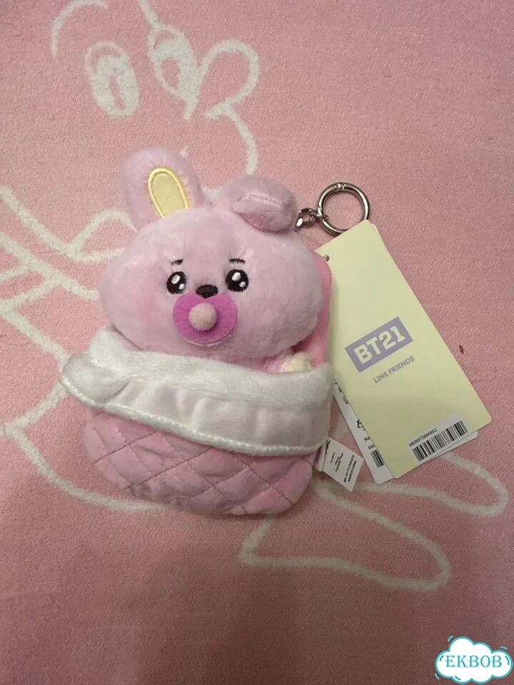 Мягкий брелок bt21 cooky фото 1