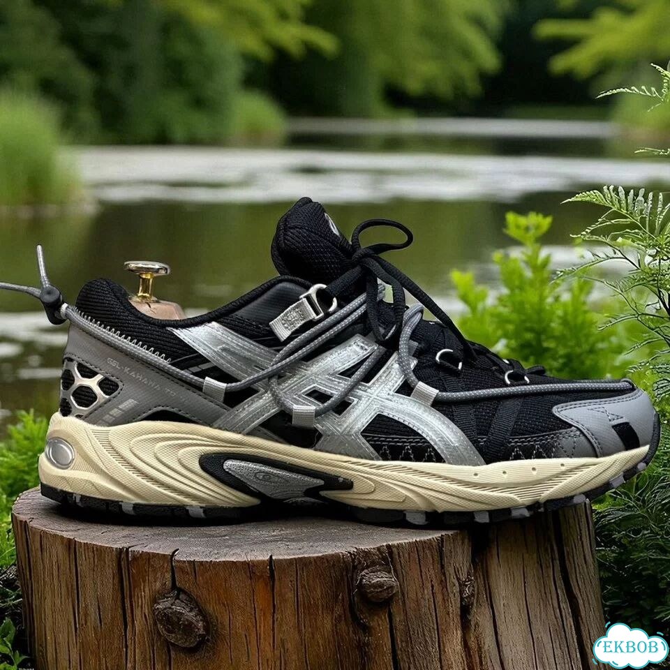 Asics Kahana Trv2. Черный ниндзя, строгий стиль фото 1