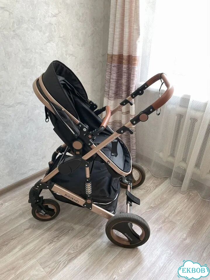 Детская коляска трансформер 2 в 1 BibiKids Q3 фото 3