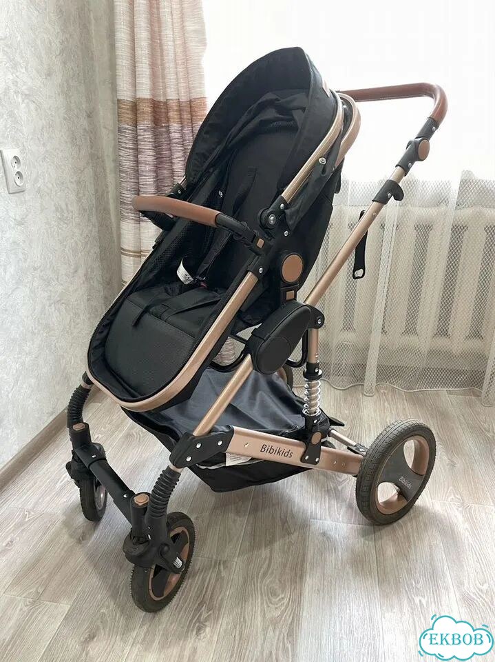 Детская коляска трансформер 2 в 1 BibiKids Q3 фото 6