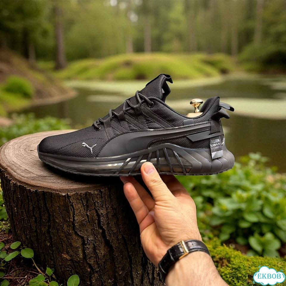 Puma Cell Rider Black. Ночной режим, строгие фото 2
