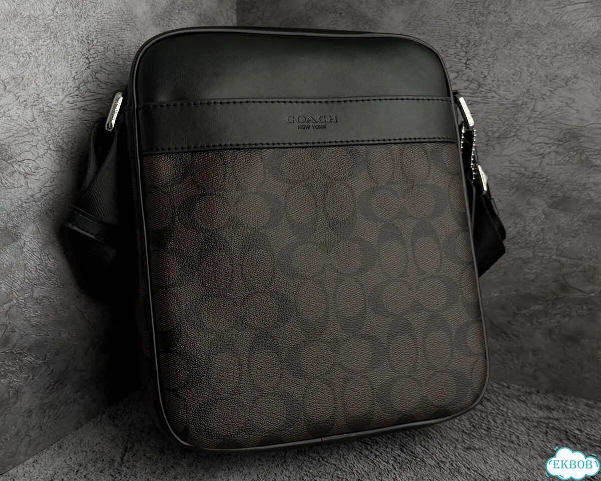 Сумка мужская новая Coach, через плечо фото 2