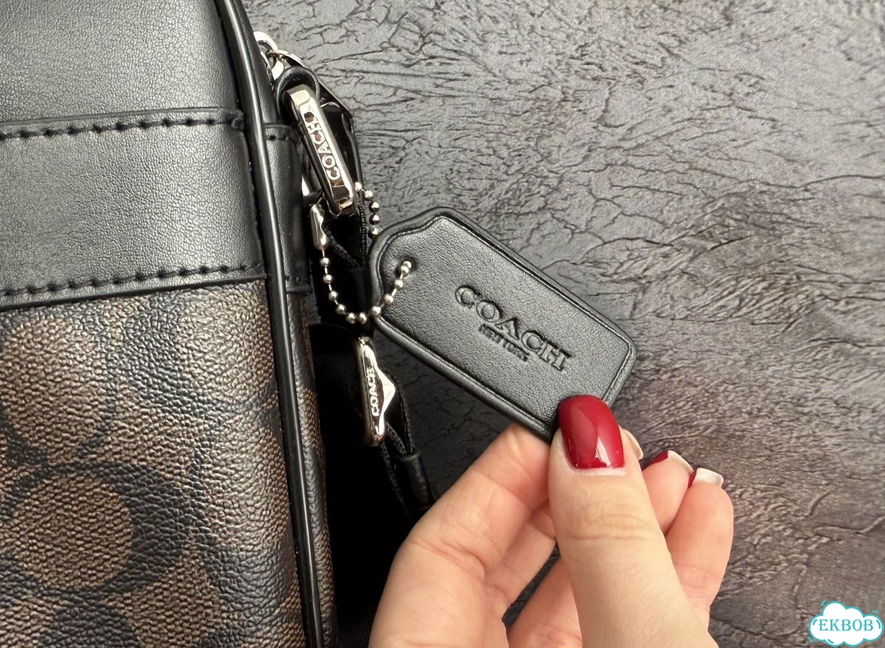 Сумка мужская новая Coach, через плечо фото 5