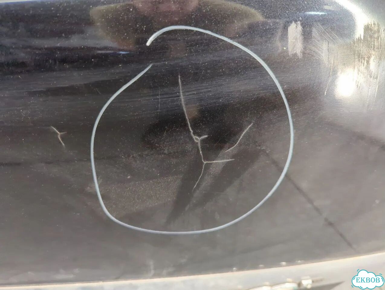 Крышка багажника Opel Zafira B фото 5