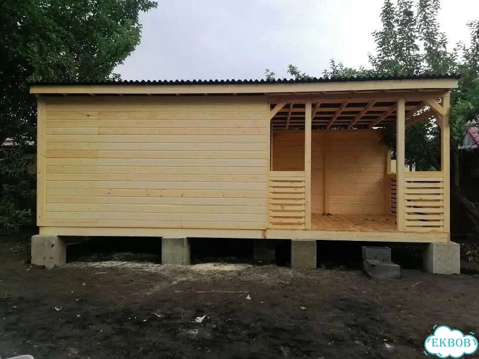 Беседка домик фото 3