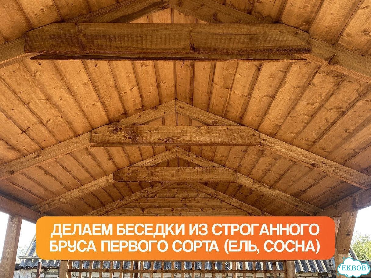 Беседка домик фото 4