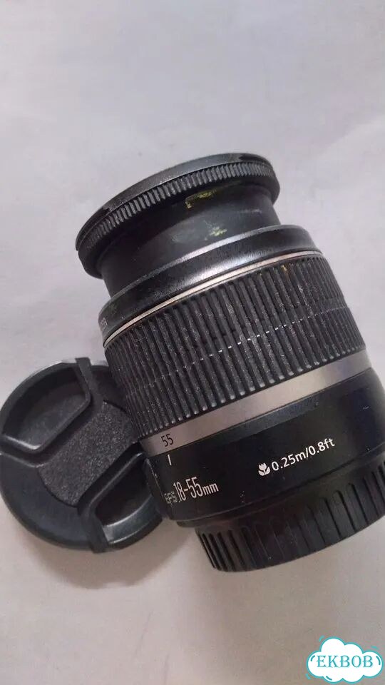 Объектив canon 18-55 на запчасти фото 2