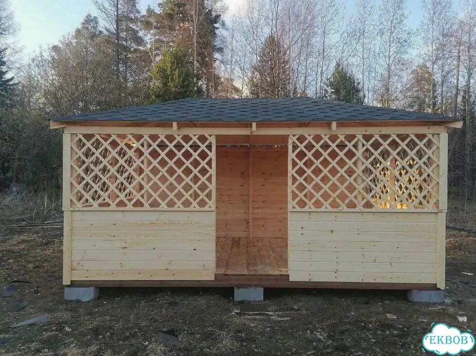 Беседка для дачи фото 3