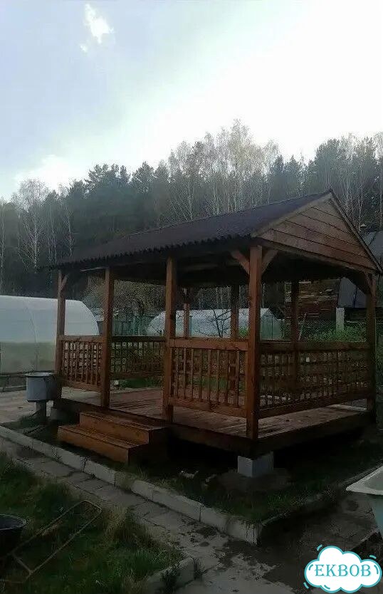 Беседка для дачи фото 4