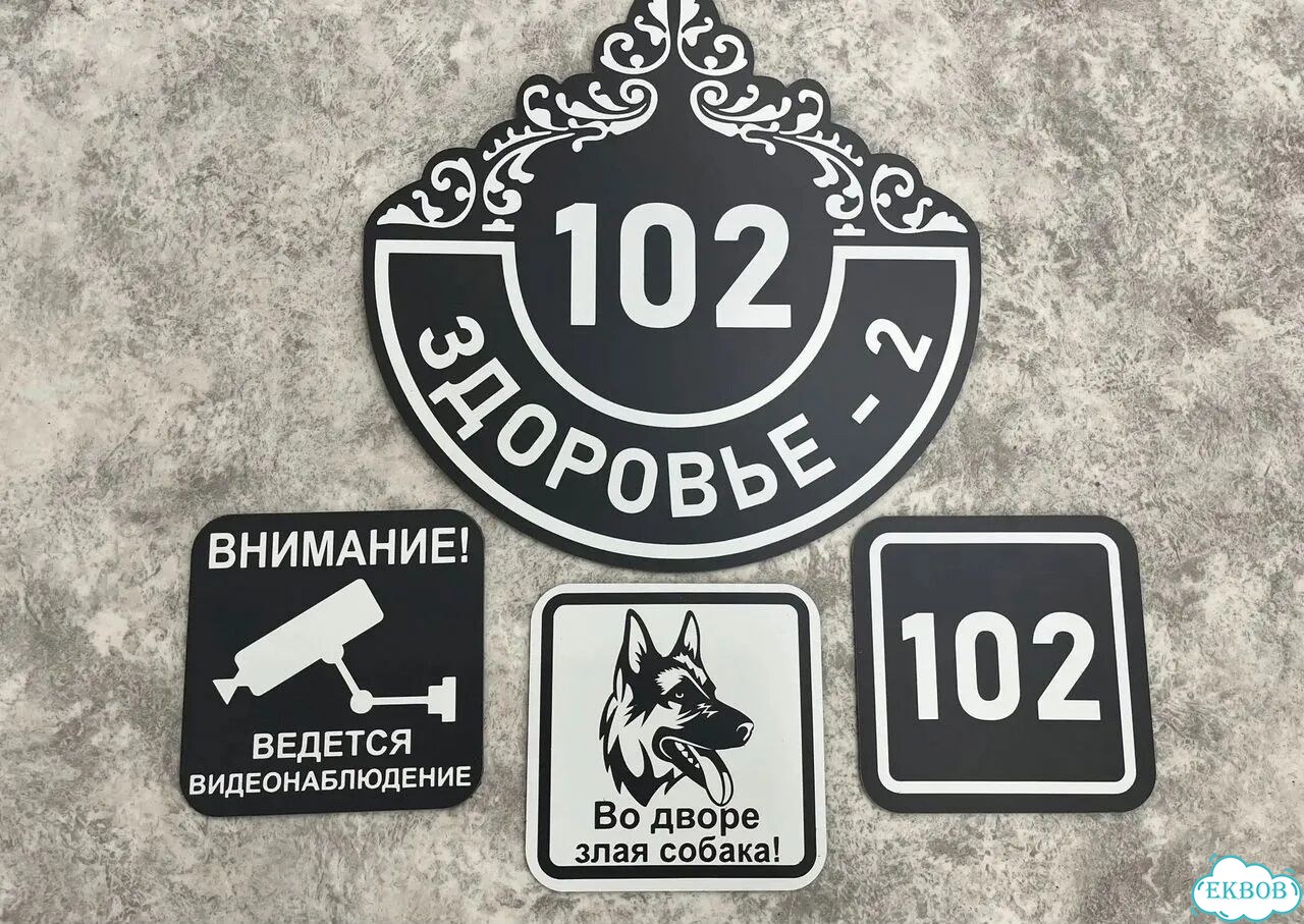 Табличка, указатель, вывеска от производителя фото 7