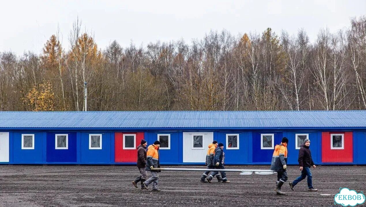 Модульное здание общежитие фото 1