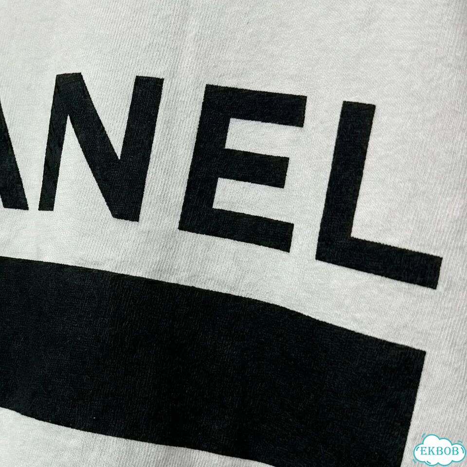 Футболка Chanel stripes N5 хайп 2030 фото 6