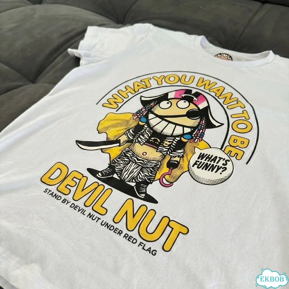 Футболка Devil Nut Pirate hat хайп 2026 фото 5