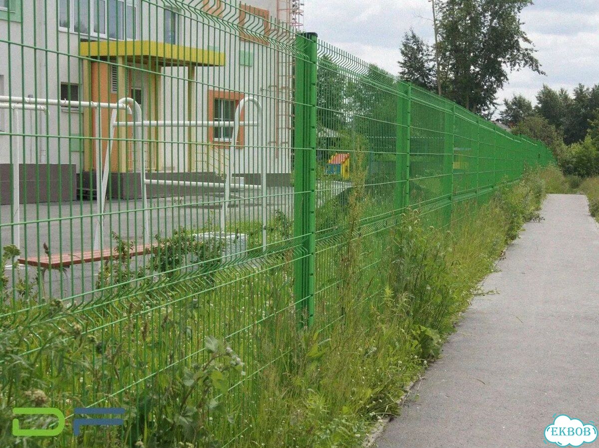 Забор сетка 3D в наличии с доставкой фото 5
