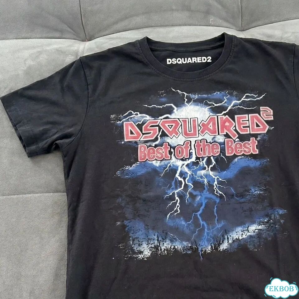 Футболка Dsquared2 Lightning Bolt хит сезона фото 3