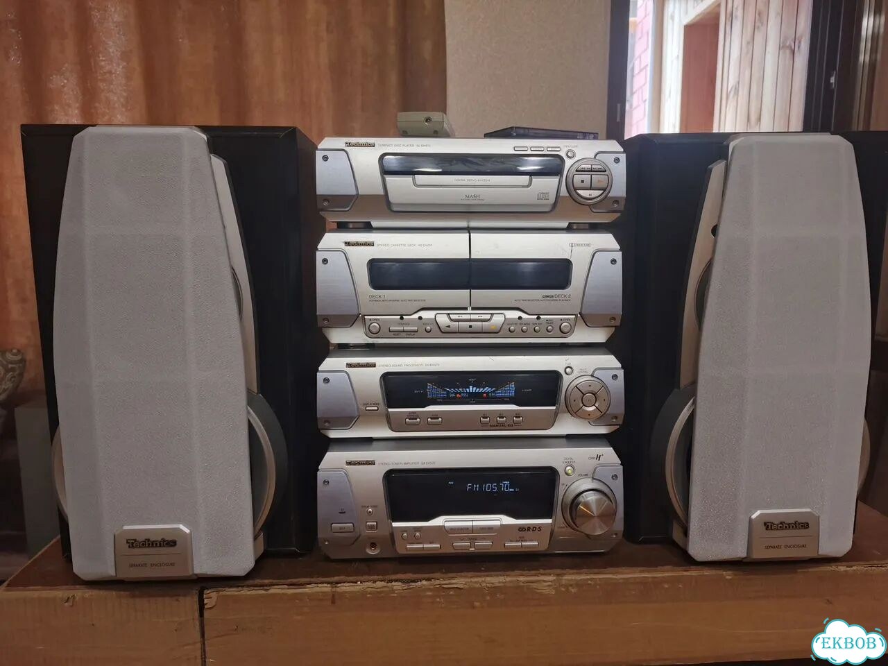 Музыкальный центр Technics SC-EH570 с пультом фото 2