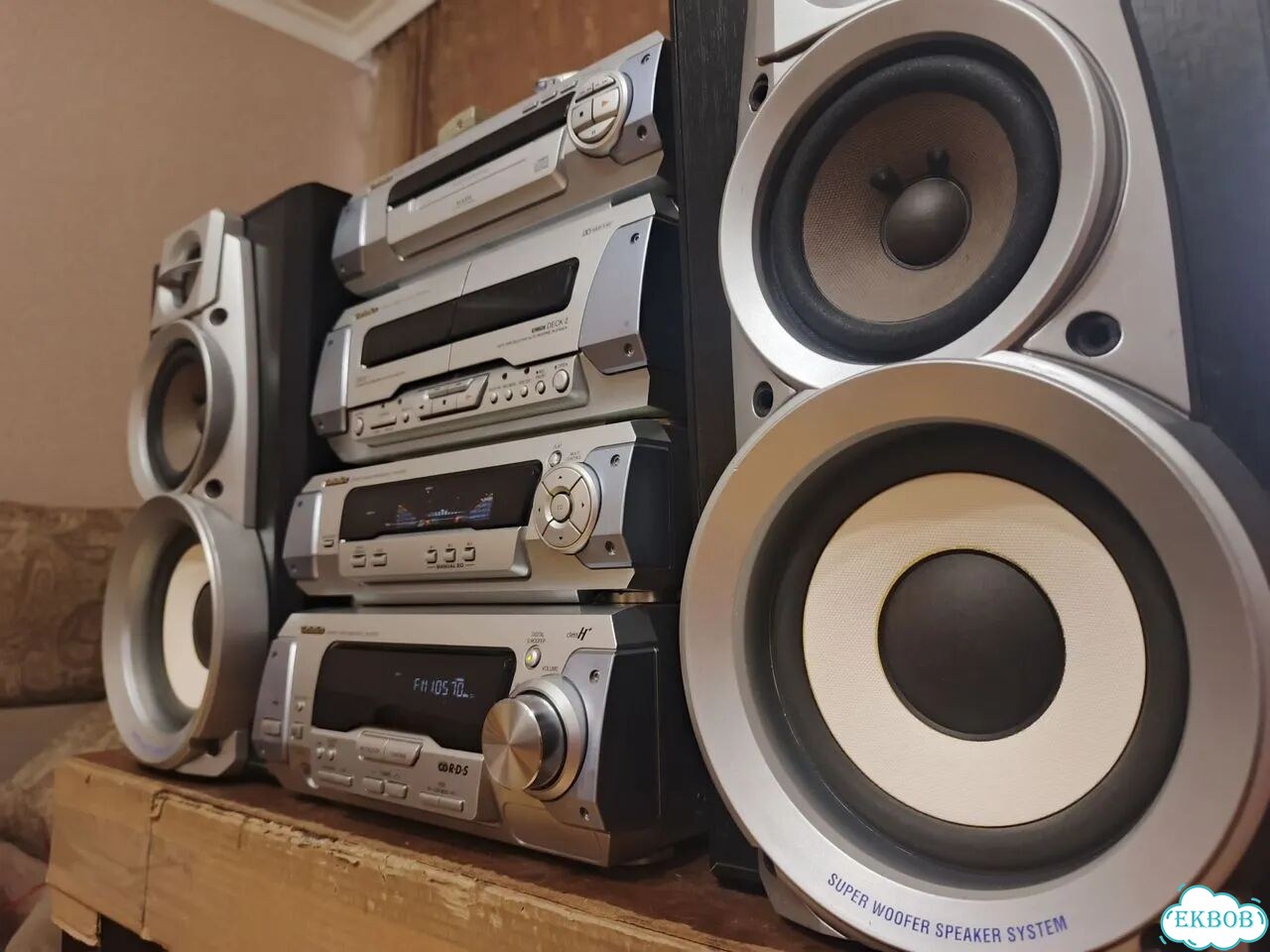 Музыкальный центр Technics SC-EH570 с пультом фото 5