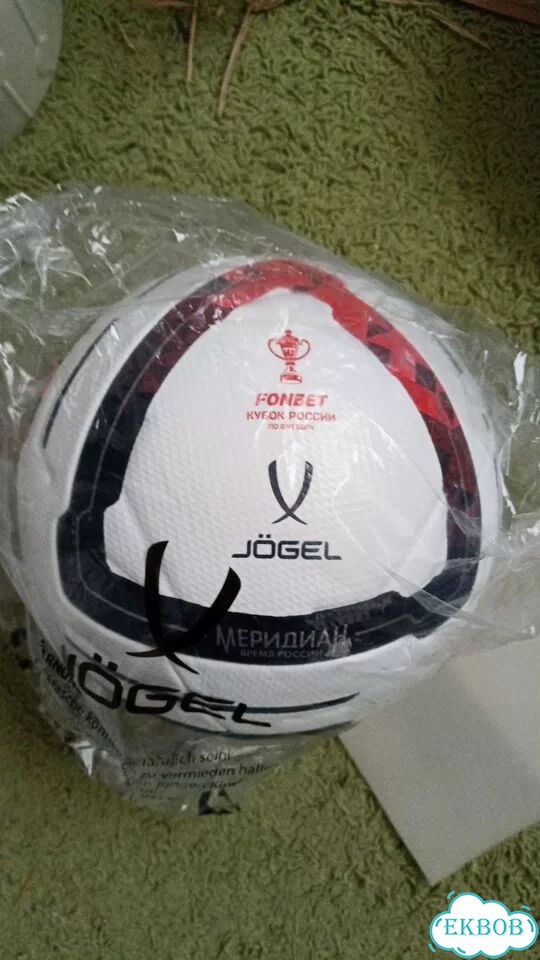 Футбольный мяч Jogel Meridian Russian Cup фото 1