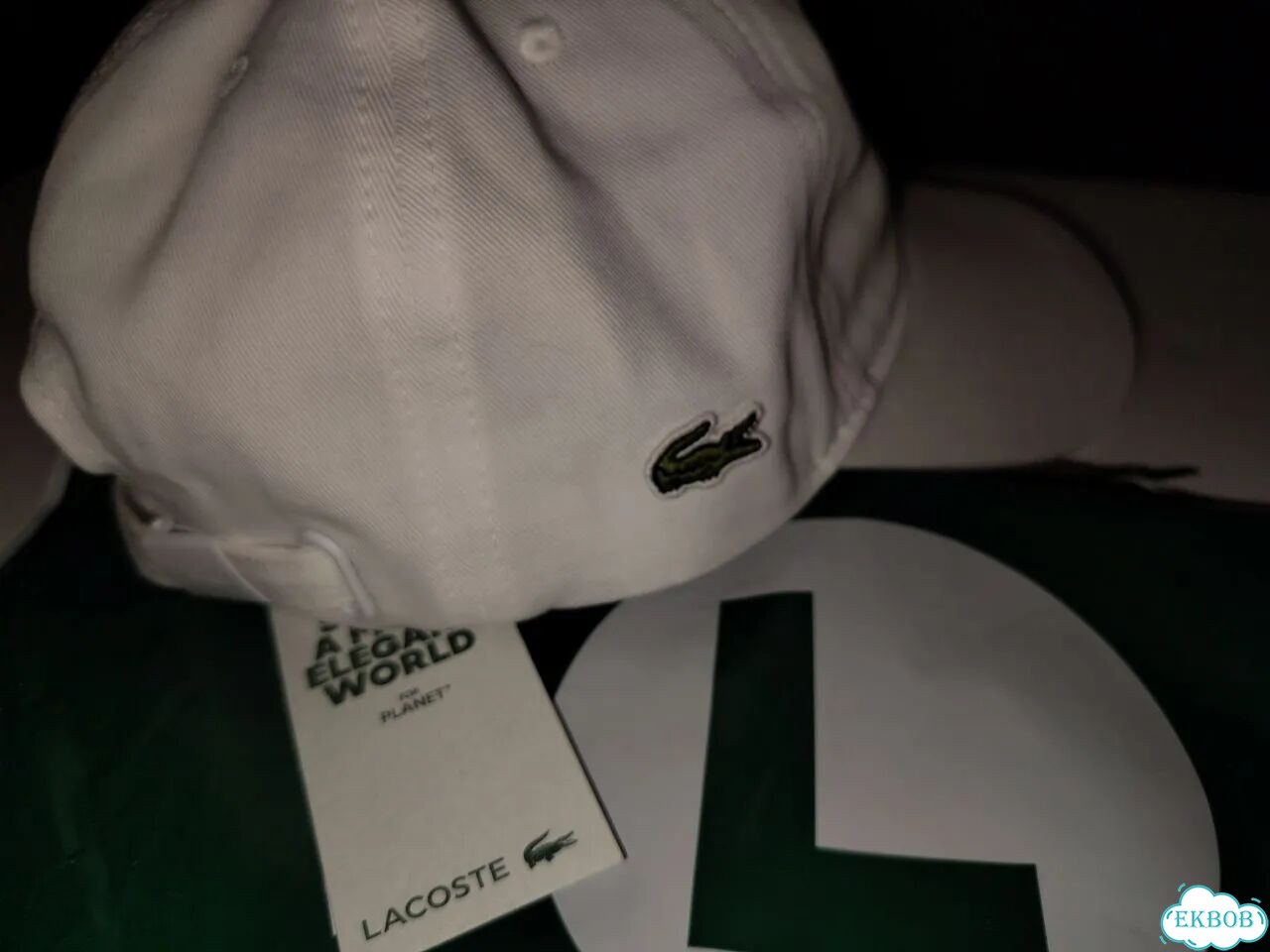 Бейсболка lacoste 100% Organic cotton Original new фото 4