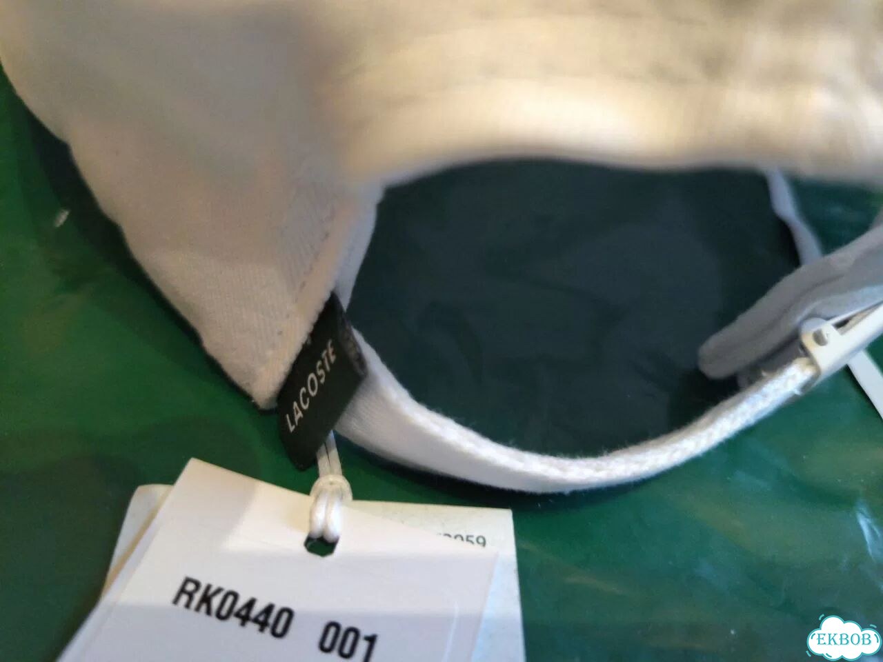 Бейсболка lacoste 100% Organic cotton Original new фото 8