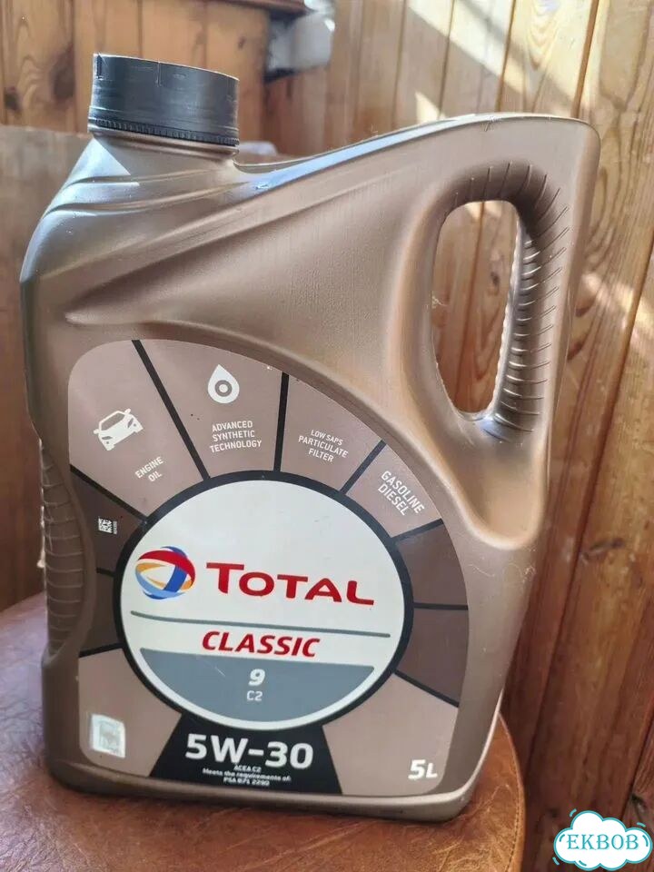 Масло моторное 5w30 Total classic 9 5w-30. 5 л фото 1