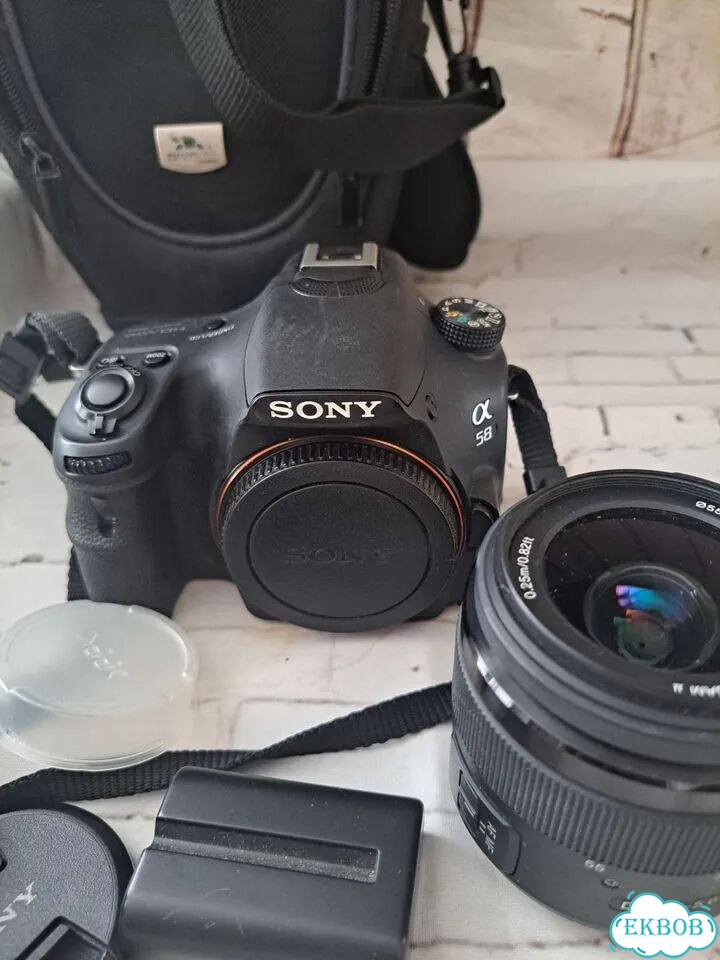Зеркальный фотоаппарат Sony slt58 со съёмным объек фото 11
