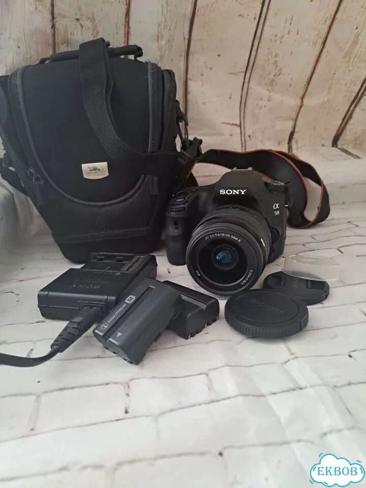 Зеркальный фотоаппарат Sony slt58 со съёмным объек фото 2
