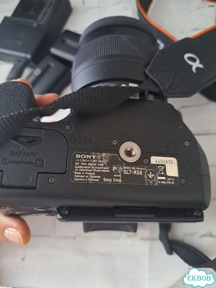 Зеркальный фотоаппарат Sony slt58 со съёмным объек фото 5