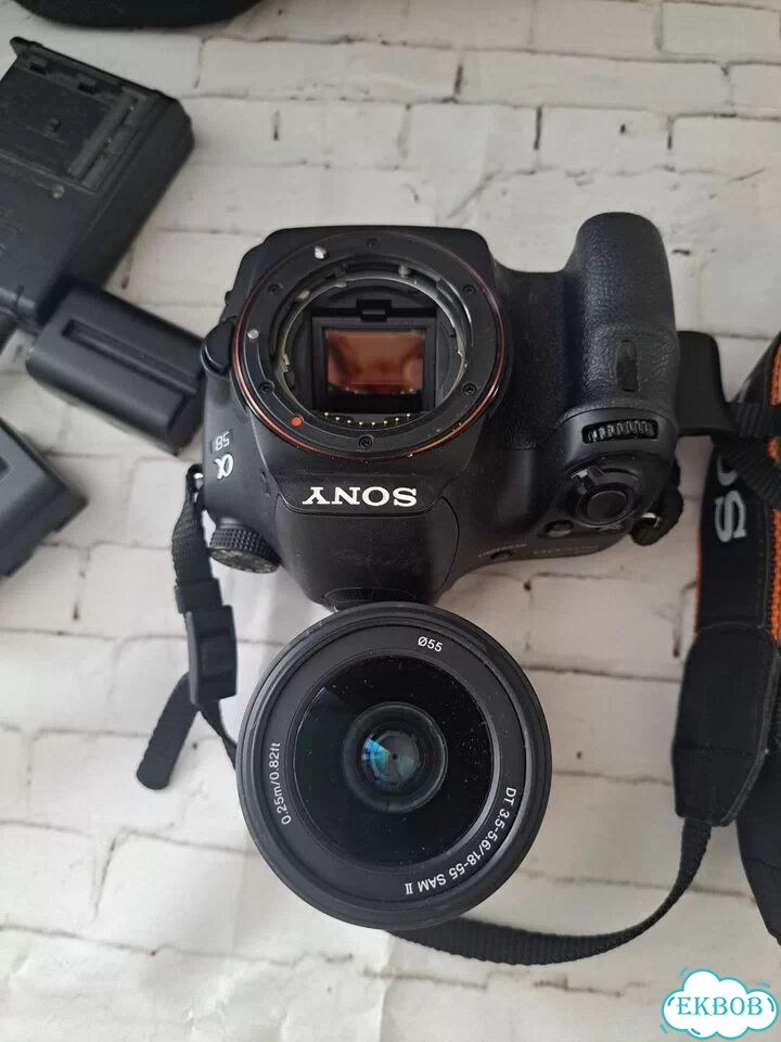 Зеркальный фотоаппарат Sony slt58 со съёмным объек фото 8