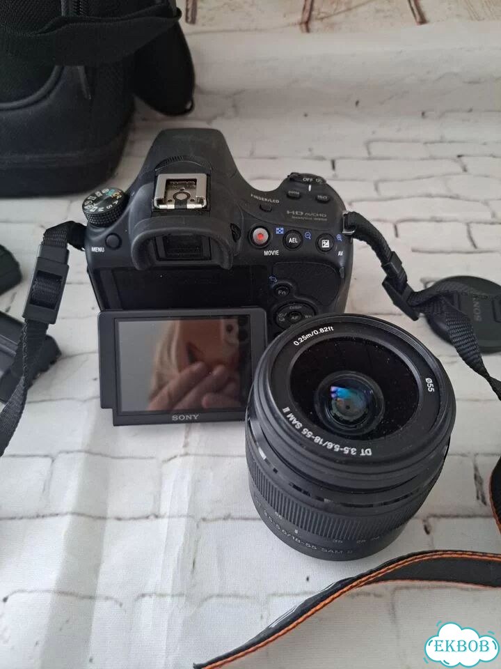 Зеркальный фотоаппарат Sony slt58 со съёмным объек фото 9