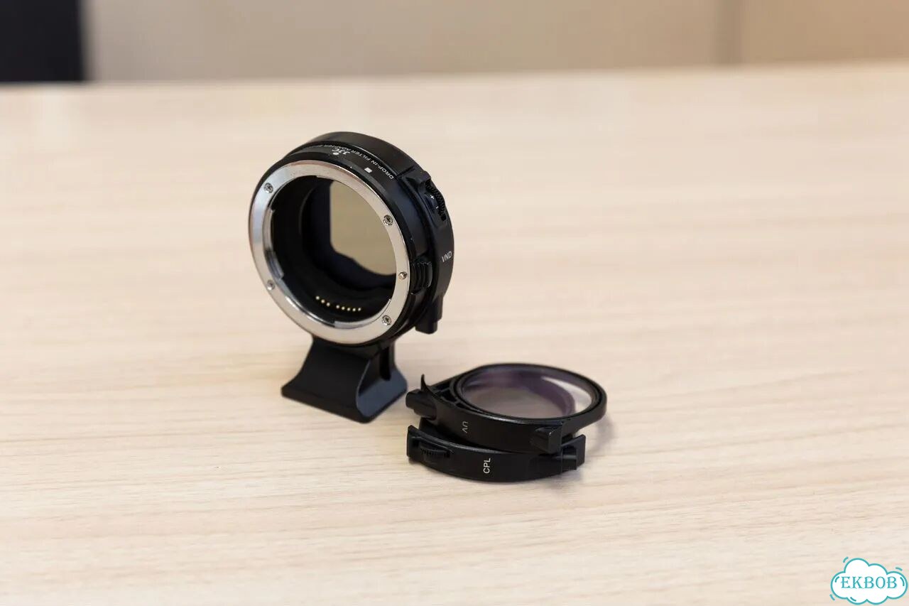 Адаптер JJC Canon EF-RF Drop-In (сменные фильтры) фото 2