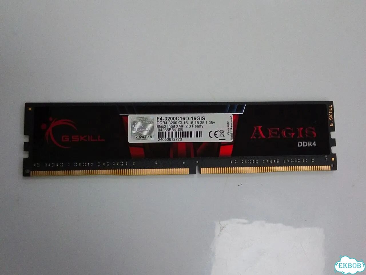 Оперативная память ddr4 8gb gskill aegis фото 1