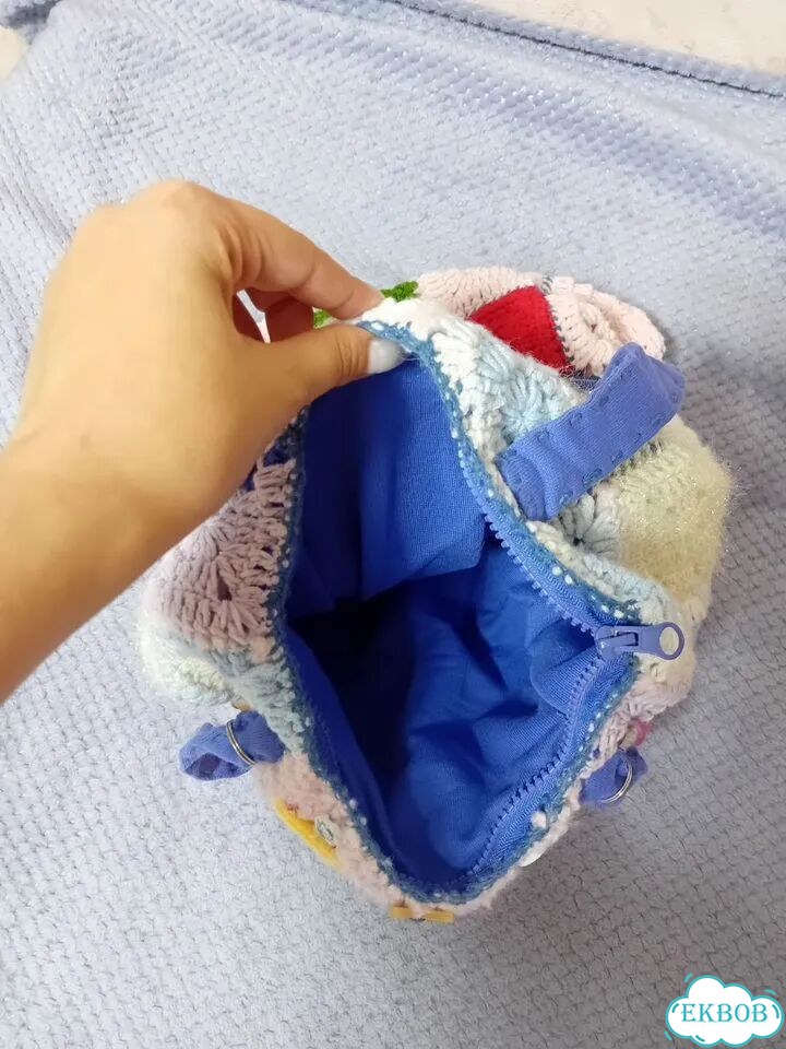 Вязаная крючком сумка фото 3