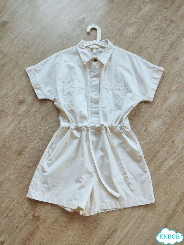 Белый комбинезон H&M фото 5