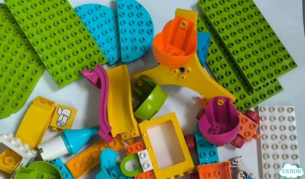 Конструктор lego Duplo пакетом фото 4