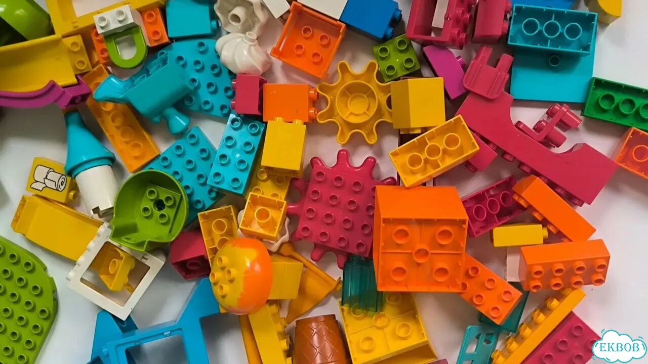 Конструктор lego Duplo пакетом фото 5