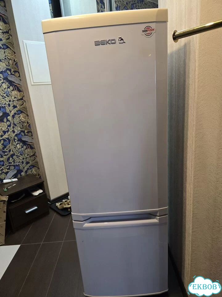 Холодильник бу рабочий beko фото 1