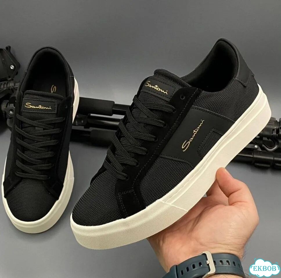Кроссовки Santoni фото 4