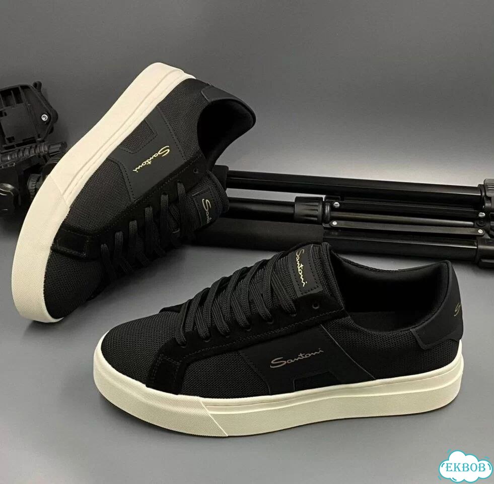 Кроссовки Santoni фото 5