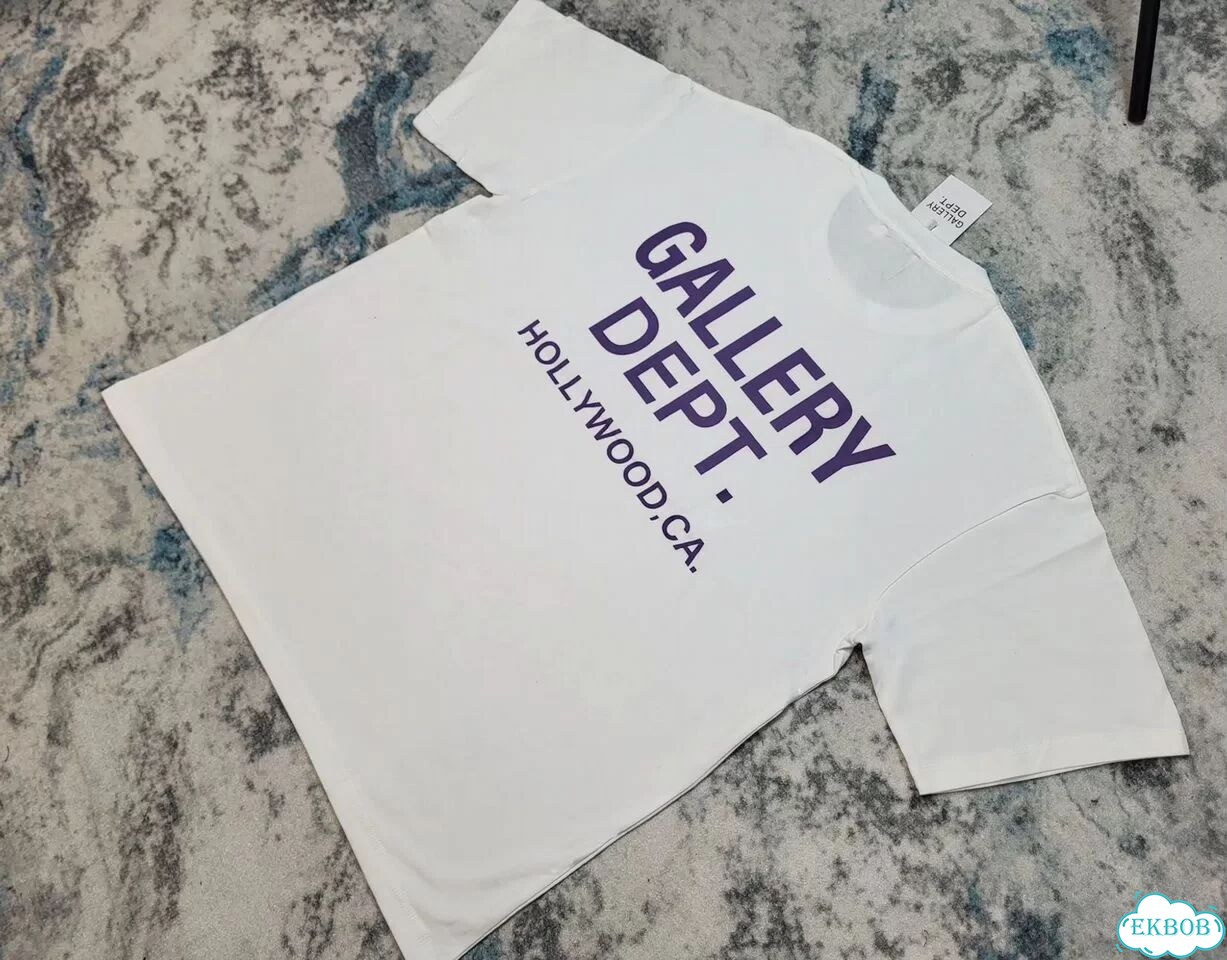Футболка Gallery Dept Purple Logo фото 1