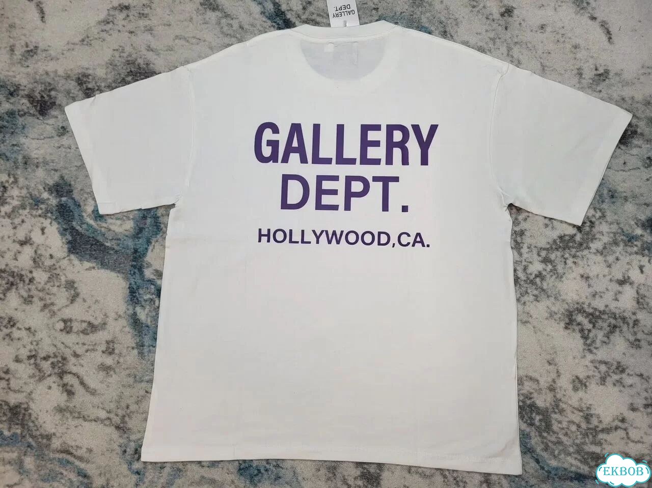Футболка Gallery Dept Purple Logo фото 2